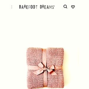 BAREFOOT DREAMS Cozy Throw Blanket. One of Oprah’s favorite things! New with tag
